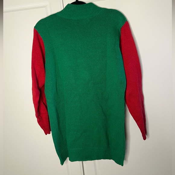 Vintage 1980s Knit Christmas Sweater - Picture 8 of 9